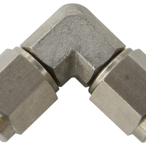 S/S 90 DEG FEMALE FLARE -3AN  STAINLESS STEEL SWIVEL UNION