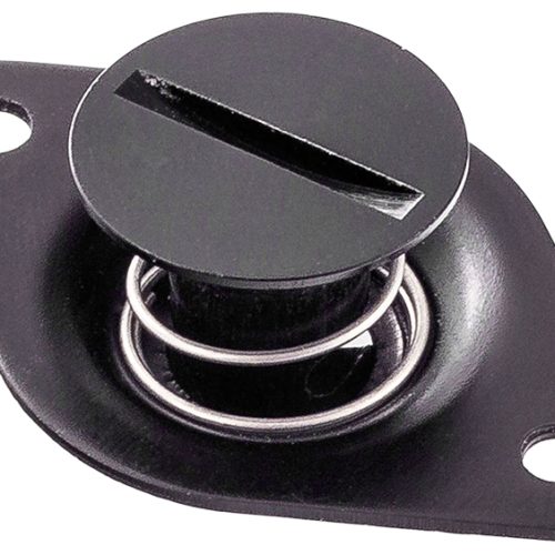 7/16 SELF EJECT BUTTON BLACK  .500 GRIP