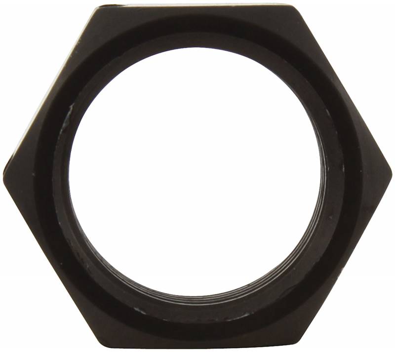 BLACK 5/8-18 JAM NUT RH FLANGEALLOY 3/4" HEX