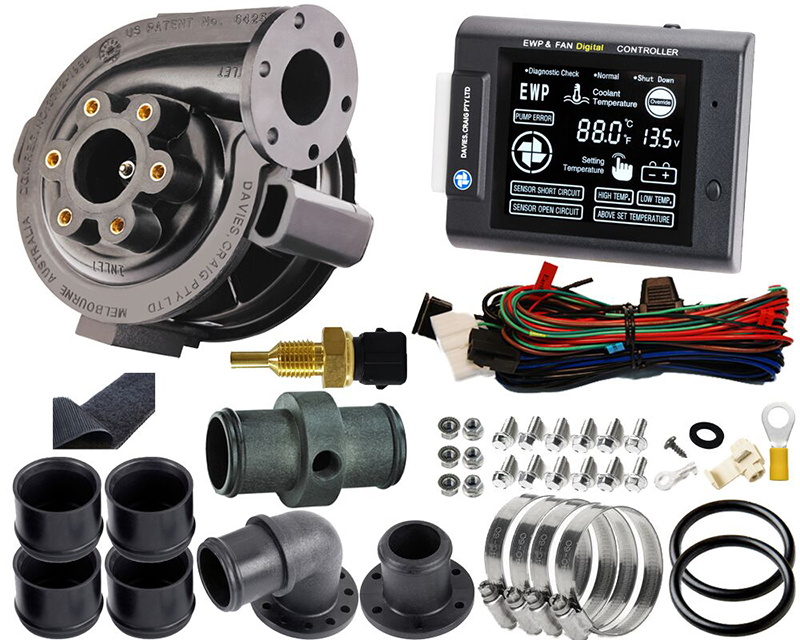 EWP80 WATER PUMP & CONTROLLER COMBO WITH LCD CONTROLLER 12V