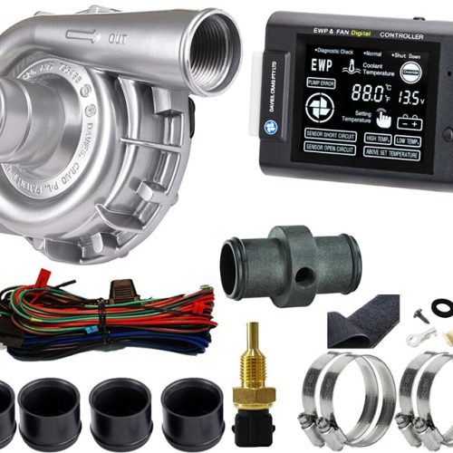 EWP115 ALLOY WATER PUMP & LCD CONTROLLER COMBO. 12V 115L/MIN