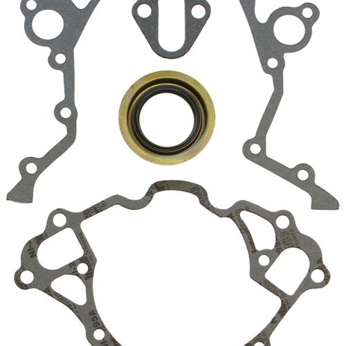 SB FORD 302 351W TIMING COVER GASKET SET SBF