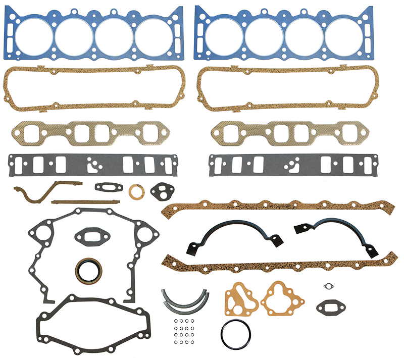 253 308 FULL GASKET SET ROPE REAR MAIN HOLDEN