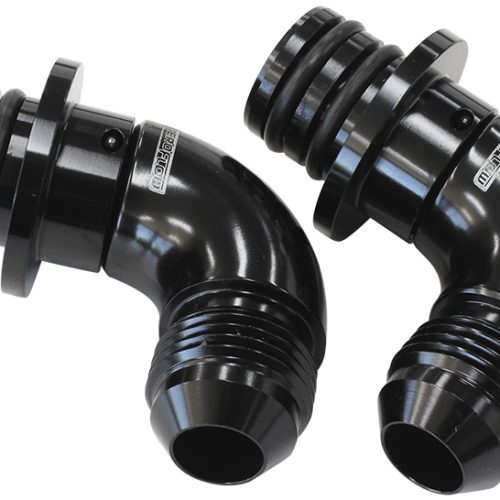 FORD 6R TRANS COOLER PORT FITTINGS FULL FLOW -8AN