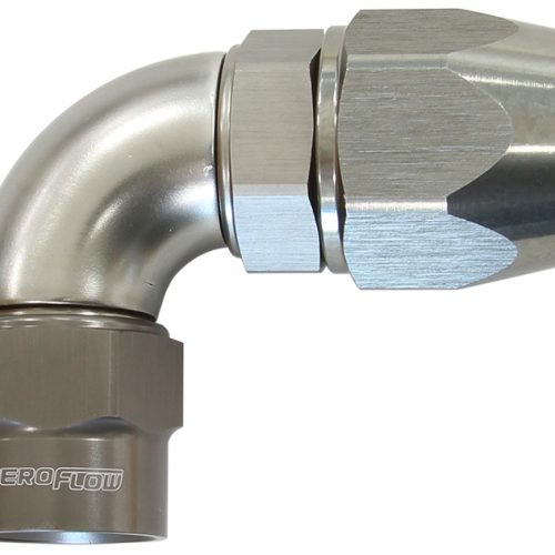 -6AN 90 DEGREE KRYPTALON FULL FLOW BIG BORE 1 PIECE