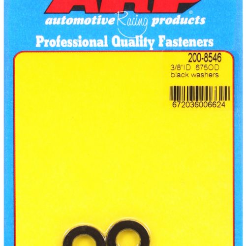 3/8″ ID WASHERS, NO CHAMFER   .675″ OD, .120″ THICK, 2-PK