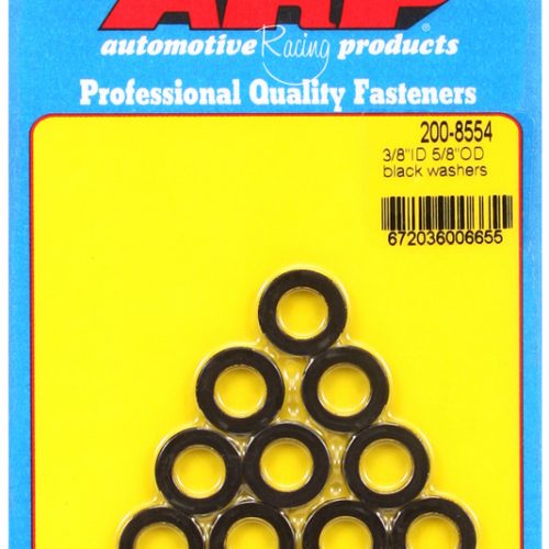 3/8″ ID WASHERS, NO CHAMFER   .625″ OD, .120″ THICK, 10-PK
