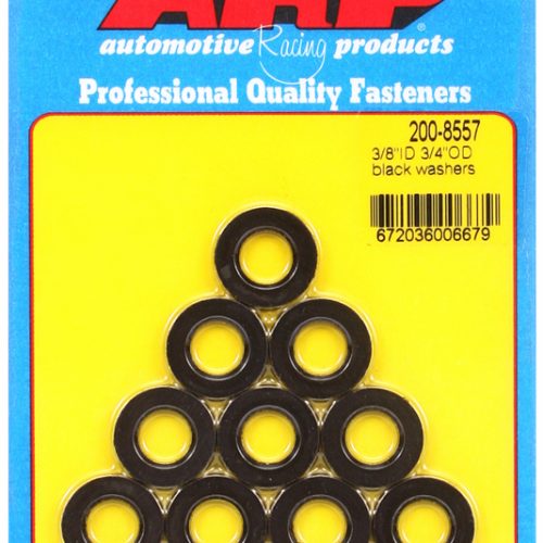 3/8″ ID WASHERS WITH CHAMFER  .750″ OD, .120″ THICK, 10-PK