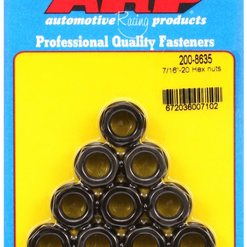 HEX NUT 7/16-20 UNF (10)      5/8″ WRENCH, NO COLLAR