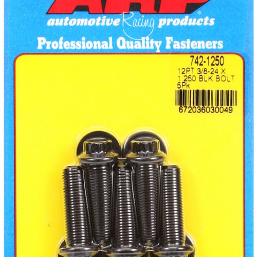 12PT BOLTS 3/8″ UNF x 1.25″   3/8″ WRENCH (5-PACK) 3/8-24