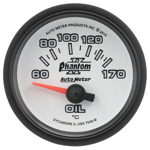 2-1/16″ OIL TEMP 60-170’C     PHANTOM II, SS ELECTRIC