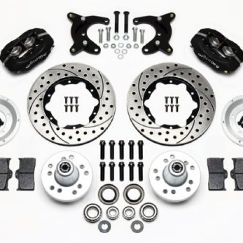 FRONT BRAKE KIT CHRY ’65-’72 “A” BODY, 11″ DRILLED