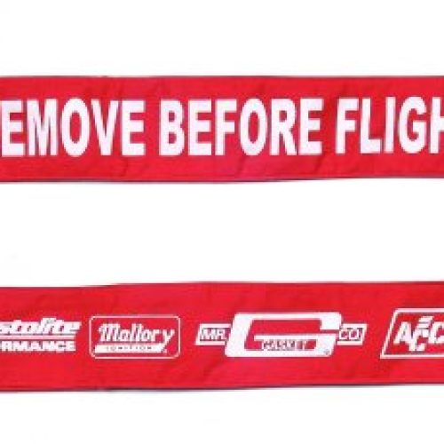 CHUTE RELEASE WARNING FLAG    2″ X 16″ REMOVE BEFORE FLIGHT