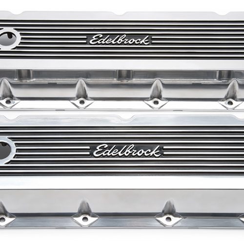 ELITE 2 SERIES VALVE COVERS   396-502 BBC, TALL WITH LOGO