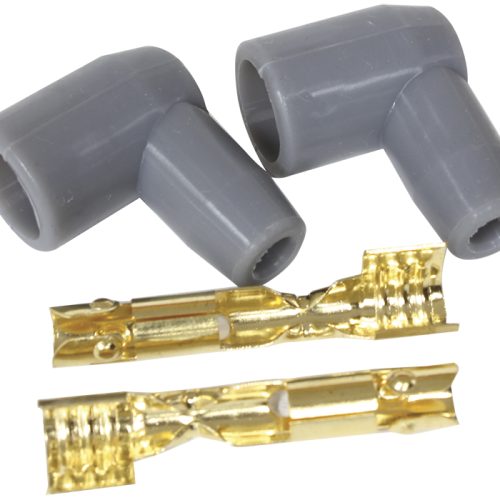 DISTRIBUTOR BOOTS & TERMINALS 90 DEG 2 BOOTS,TERMINALS GREY