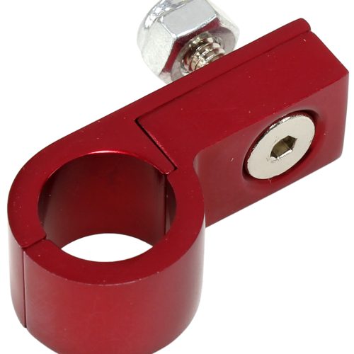 BILLET P STYLE CLAMP -16 BRAIDRED 33MM ID OR 1-5/16″ ID