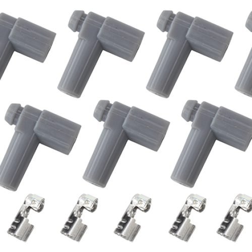 9 X HEI BOOTS & TERMINALS     90 DEG. 9 BOOTS & 9 TERMINALS