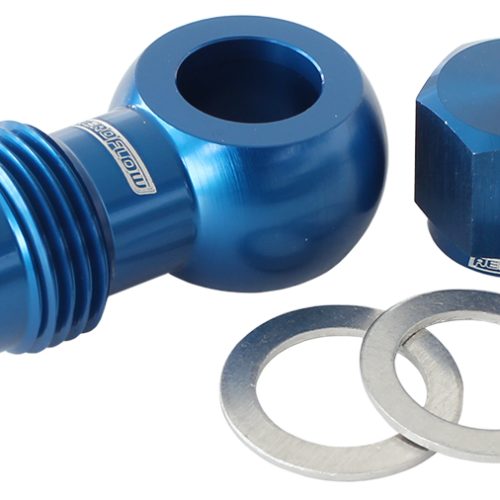 AEROFLOW / BOSCH FUEL PUMP    BANJO KIT TO -8AN INC WASHERS