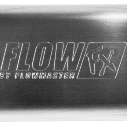 FLOWFX STAINLESS 2.25″ MUFFLEROFFSET IN / OFFSET OUT