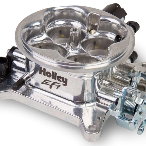 HOLLEY MPFI THROTTLE BODY POLISHED