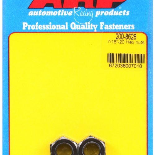 HEX NUTS 7/16-20 UNF (2) 11/16″ WRENCH, NO COLLAR