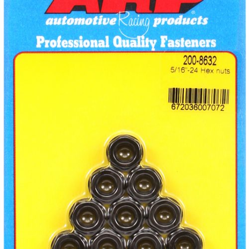 HEX NUTS 5/16-24 UNF (10) 1/2″ WRENCH, NO COLLAR