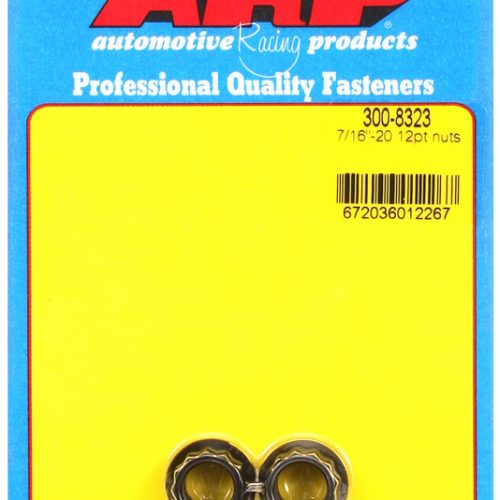 12-POINT NUTS 7/16-20 UNF (2) 1/2″ WRENCH, .700″ COLLAR