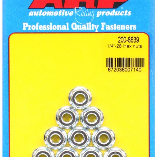 1/4-24 HEX HEAD *10PK*GENERAL PURPOSE FLANGE NUT 7/16 SOCKET