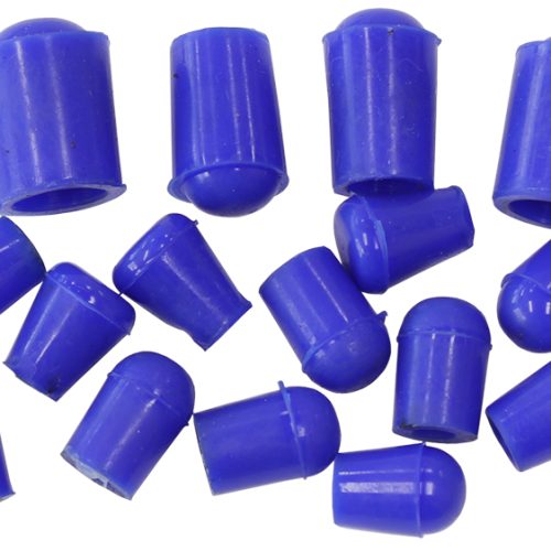 Vac blank off plugs (16) blue silicone blank off caps x 16