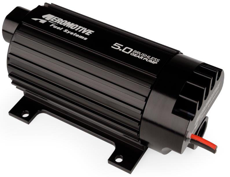 BRUSHLESS 5.0GPM GEAR EXT FEETFUEL PUMP. UPTO 3400 FWHP
