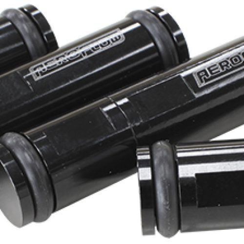 INJECTOR BLANKING INSERTS 14MMFULL & 3/4 LENGTH BLACK 4 PACK