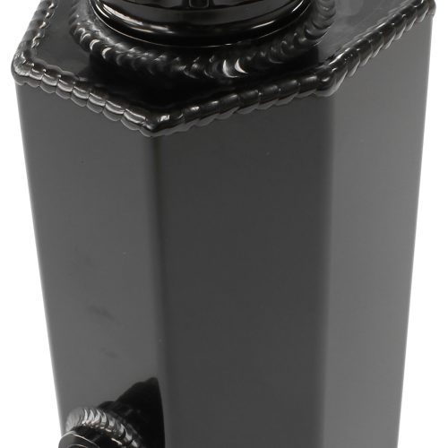 UNIVERSAL POWER STEER TANK    WITH BAFFLE -8AN & -10AN BLACK