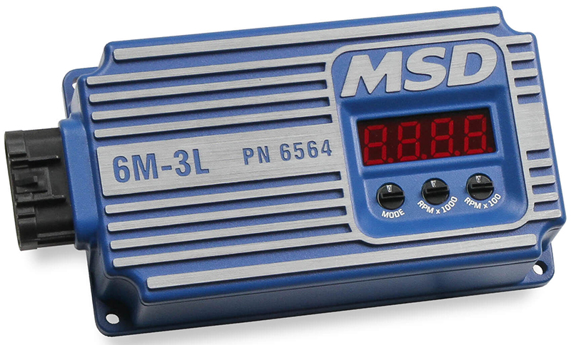 MSD 6M-3L MARINE IGNITION WITH REV LIMITER & LED DISPLAY