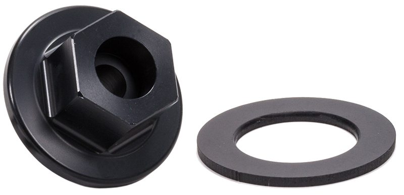 SPLINE DRIVE CAP, 2.25" OD LONG, WITH NUT