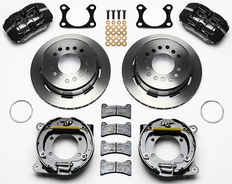 PARK BRAKE KIT 11" BIG FORD 2.36" O/S, DYNAPRO LOW PROFILE