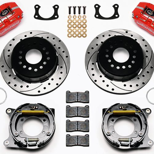 DUST BOOT PARK BRAKE KIT 12.19DRILLED, BIG FORD NEW 2.50″ OS