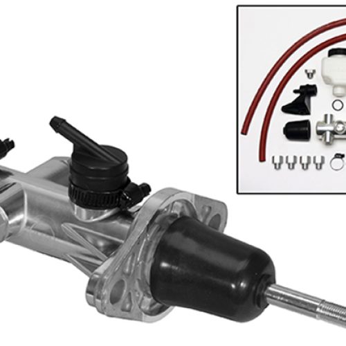 COMPACT TANDEM REMOTE MASTER  CYLINDER, 15/16″ BORE POLISHED