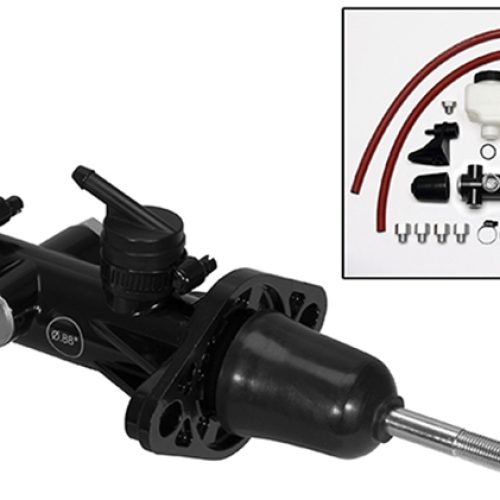 COMPACT TANDEM REMOTE MASTER  CYLINDER, 1-1/8″ BORE, BLACK