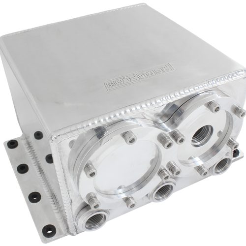 DUAL UNDER CAR PUMP SURGE TANKPOLISHED SUITS 2 X AF49-1014