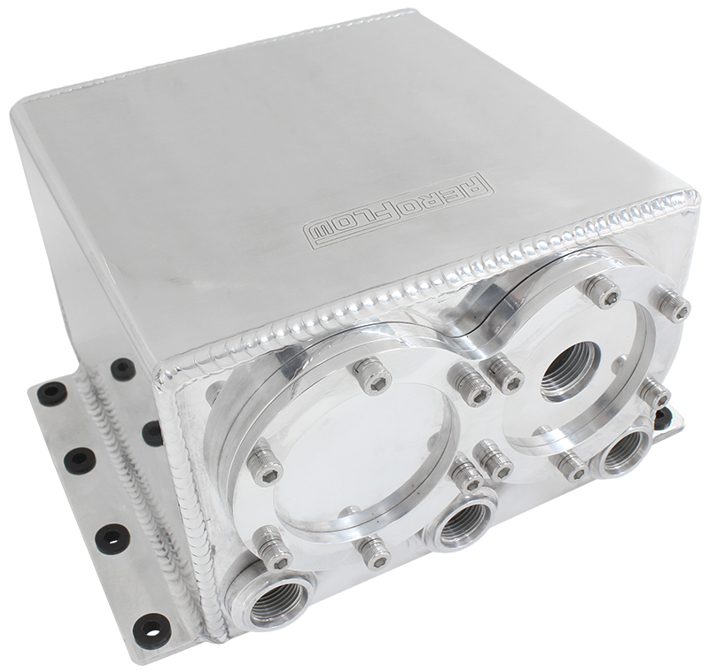 DUAL UNDER CAR PUMP SURGE TANKPOLISHED SUITS 2 X AF49-1014