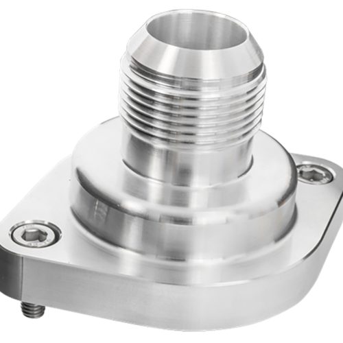THERMOSTAT HOUSING LS -16AN STRAIGHT UP BILLET MACHINED