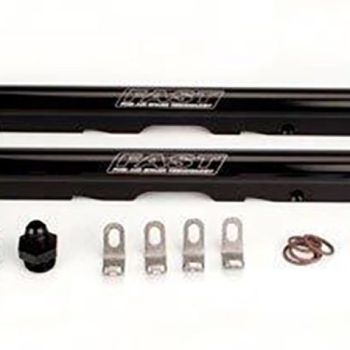 BILLET FUEL RAIL KIT, BLACK FOR 146102 & 146202 MANIFOLD