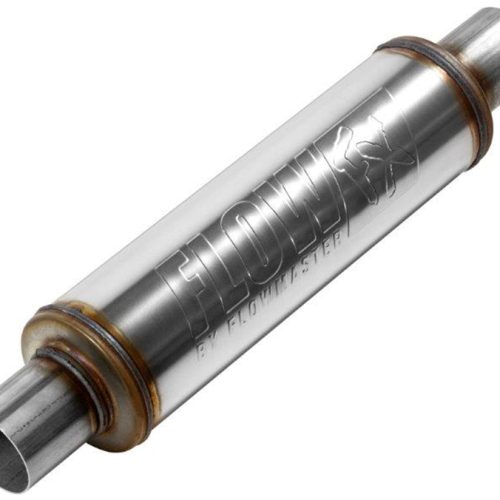 FLOWFX MUFFLER 2.25″ MUFFLER  CENTRE / CENTRE 14″ x 4″ BODY