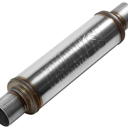 FLOWFX MUFFLER 2.50″ MUFFLER  CENTRE / CENTRE 14″ x 4″ BODY