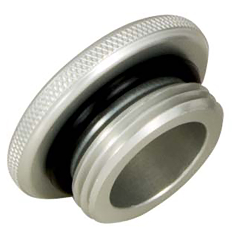 BILLET FILLER CAP WITH O-RING FOR STRANGE 9" HOUSINGS