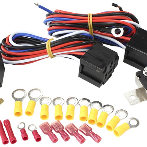 TWIN ELECTRIC FAN/ PUMP RELAYSRELAYS AND WIRING KIT DUAL TWO