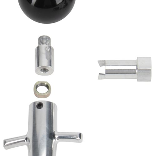 LOKAR MUSCLE CAR SHIFT KNOB   & ADAPTER (BLACK)