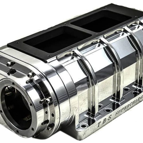 BLOWER 8-71 BILLET POLISHED   BILLET HIGH HELIX ROTORS