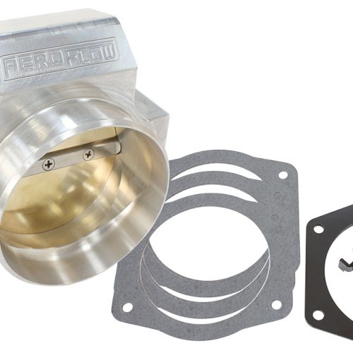 GM LS 95MM THROTTLE BODY POLISHED USES STD IDLE & TPS