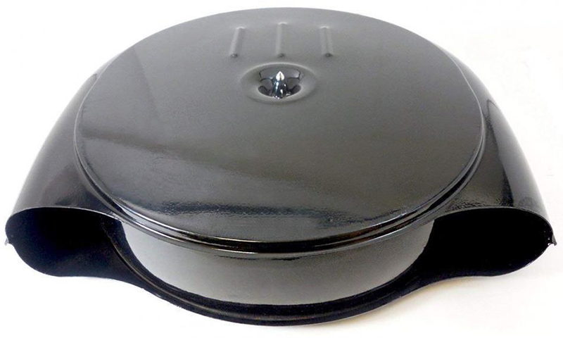 RETRO CADILLAC OLDSMOBILE AIR CLEANER SET. BLACK